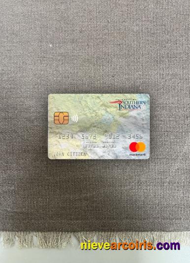 USA University of Southern Indiana bank mastercard photolook